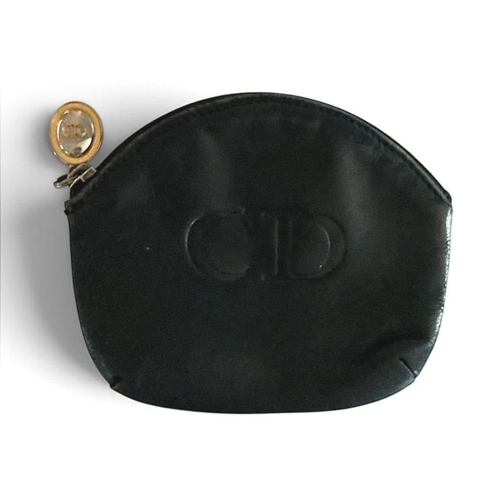 Christian Dior Vintage Leather Coin Purse